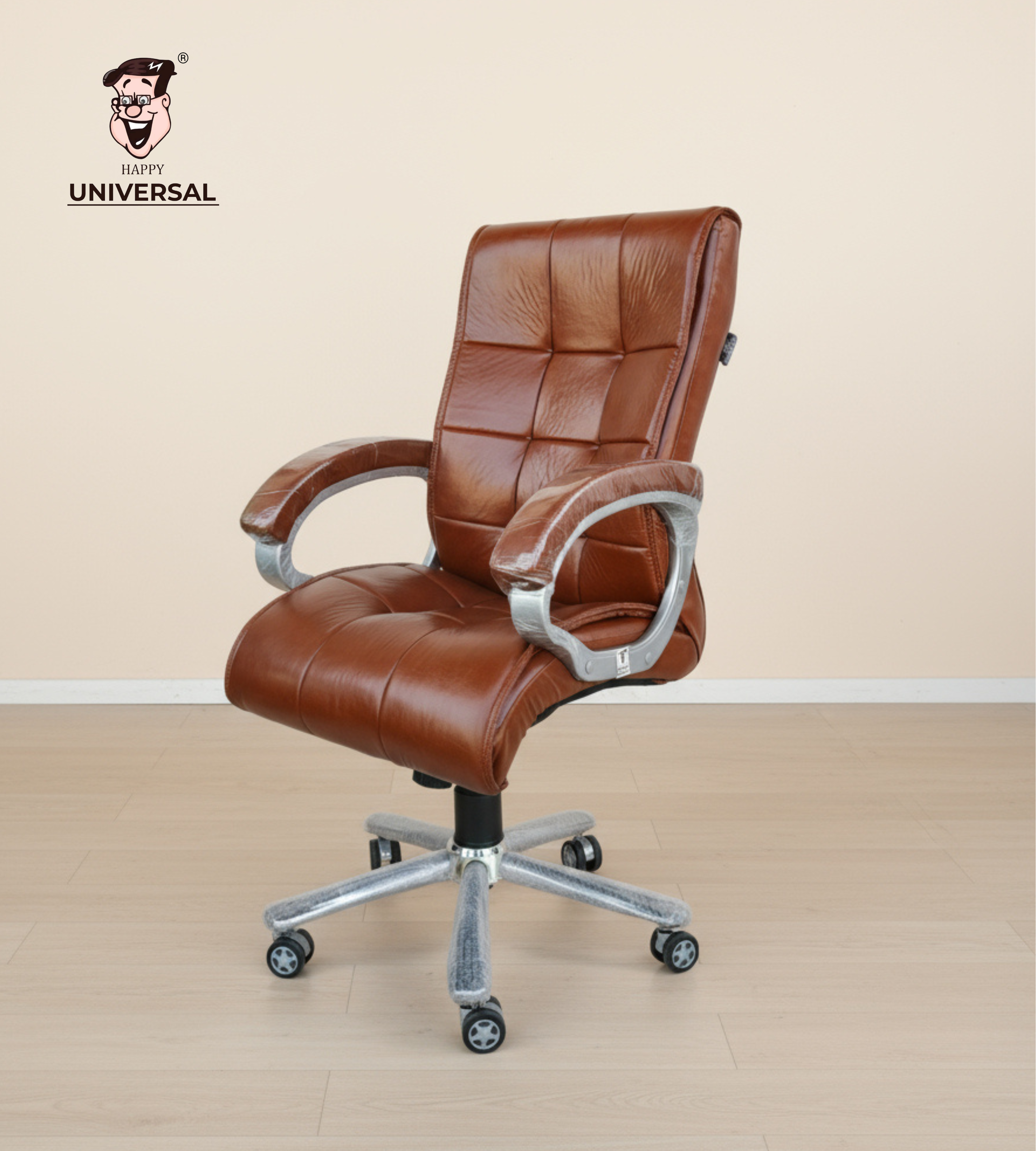 L Ply High Back (Tan-Brown)