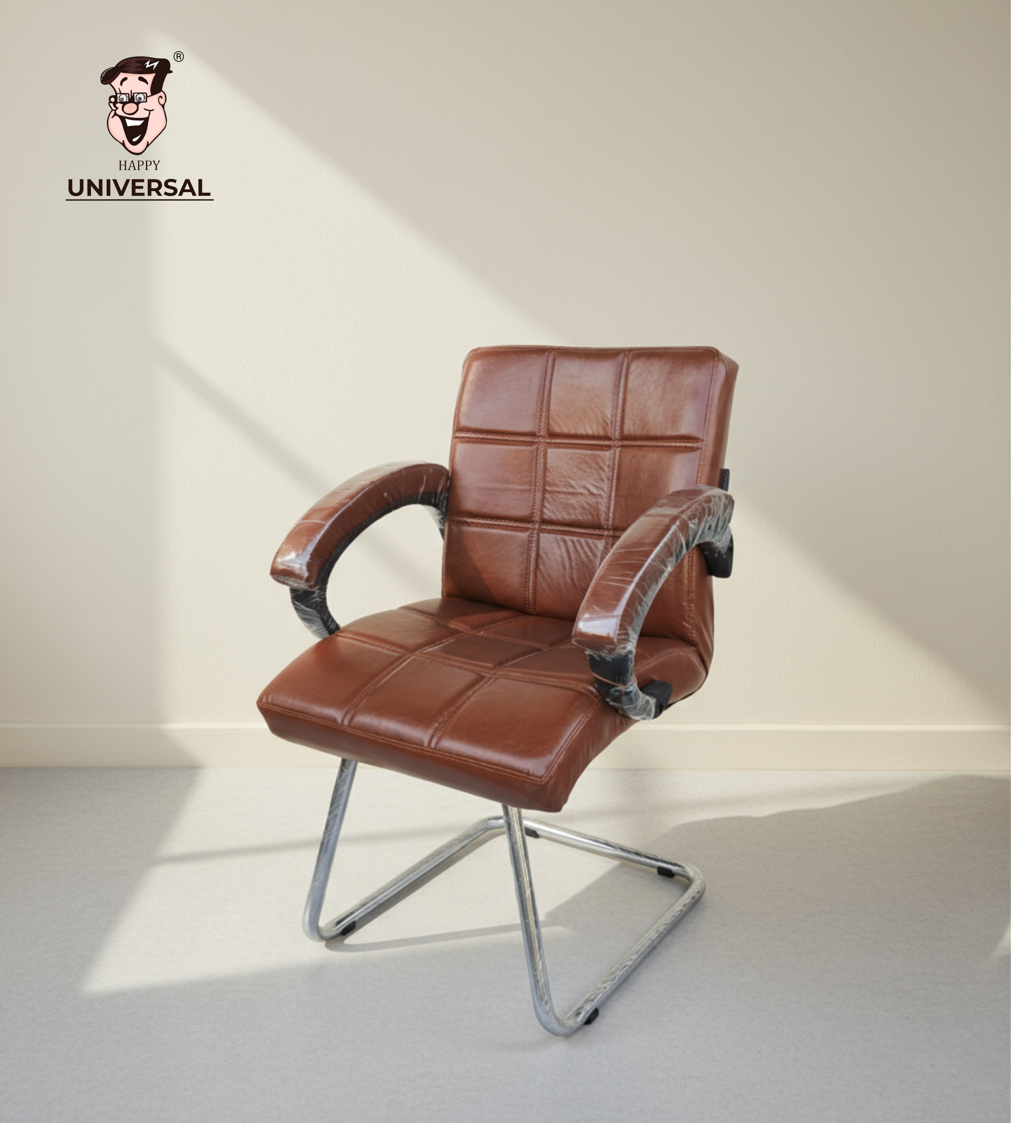 L Ply Low Back Visitor(Brown)